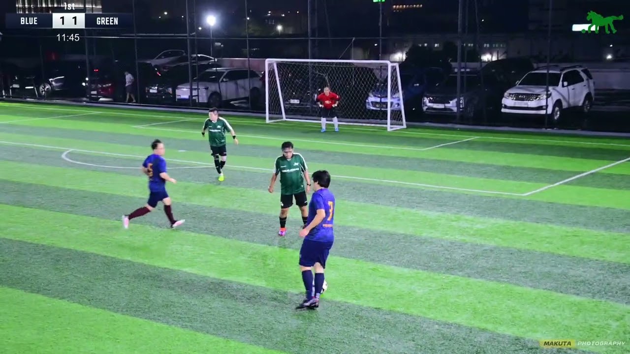 THU, 12 FEB 2026 - GREEN VS BLUE - 2:1 - GOLDLAND MINISOC FUN LEAGUE 2026