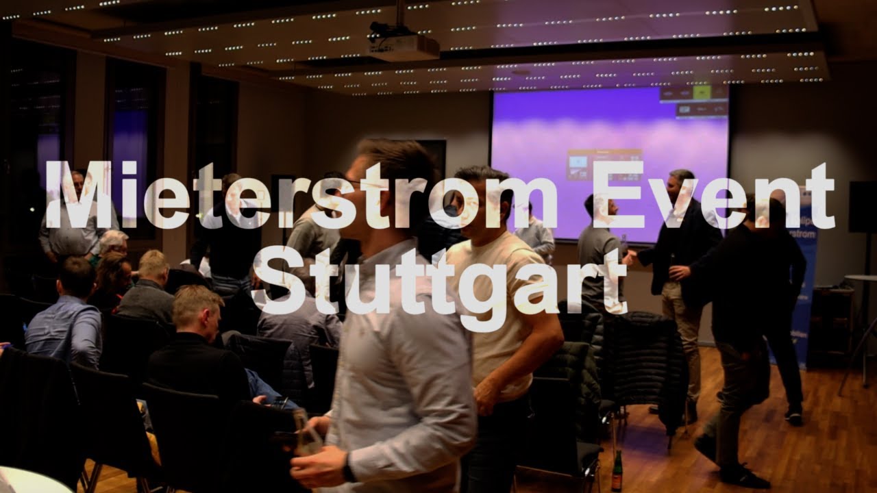 Mieterstrom-Event Stuttart