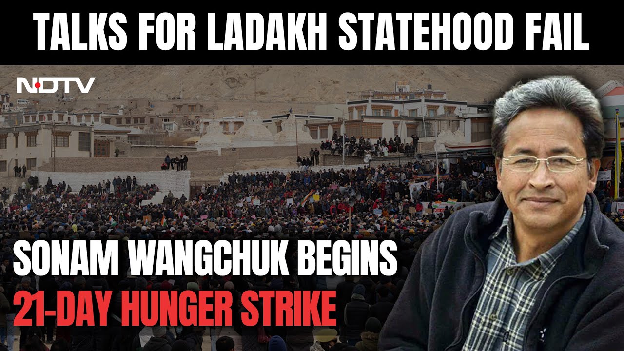 Ladakh Statehood | Sonam Wangchuk Begins 21-Day Hunger Strike After Talks On Statehood Fail