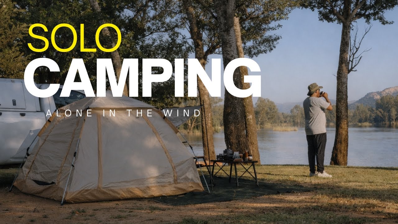 Solo Camping in South Africa | Quiet in the wind