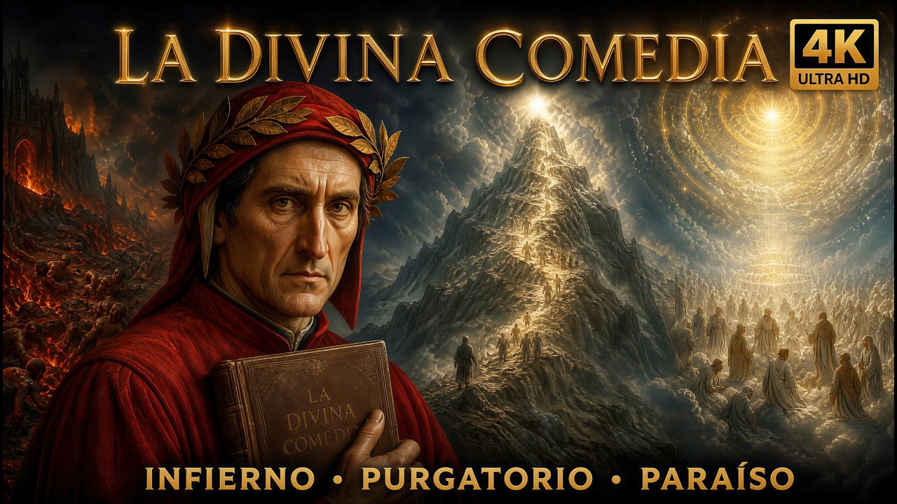 La Divina Comedia: Viaje por Infierno, Purgatorio y Paraíso | Obra Maestra de Dante Alighieri.