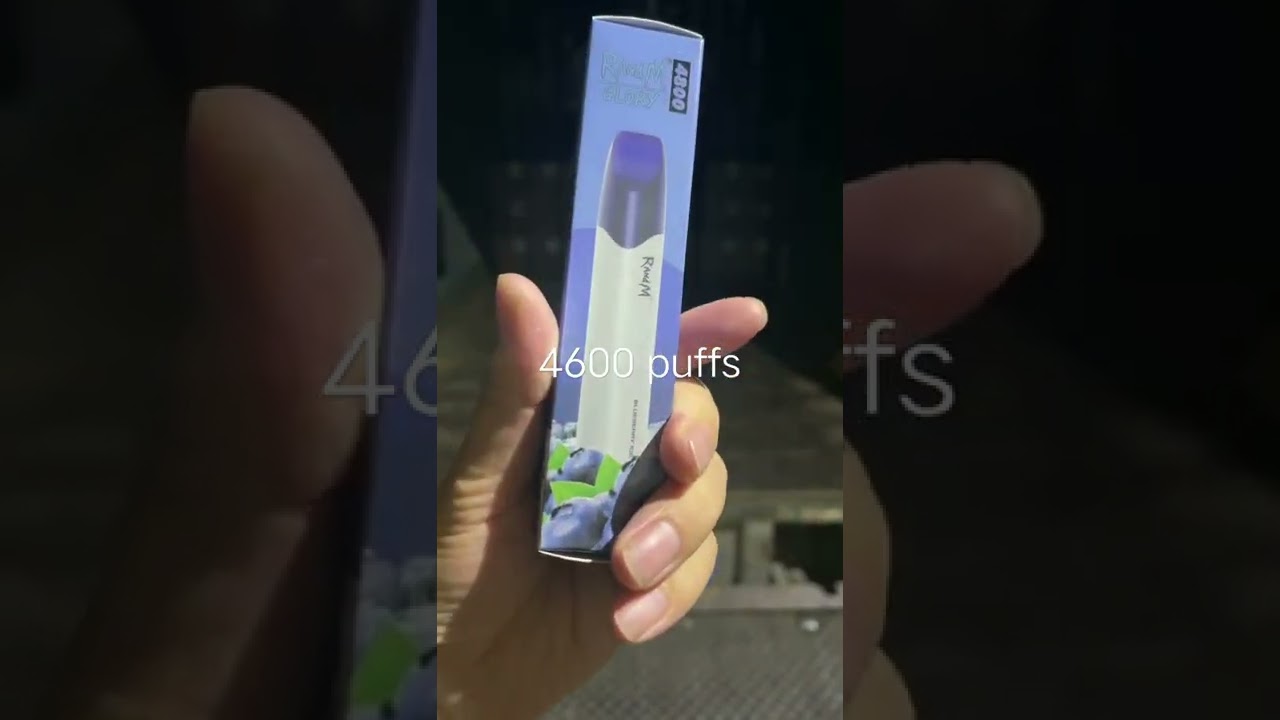 RandM glory 4600 puffs disposable vape