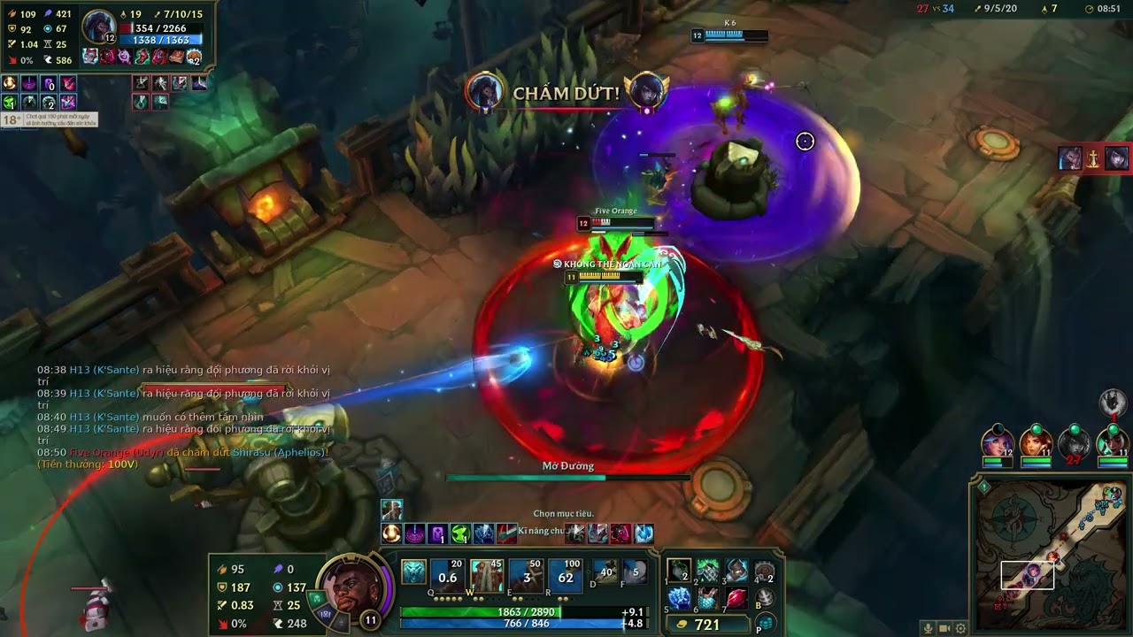 ARAM: Mayhem| Một Trận Đấu Chỉ Toàn Tiếng Ping 