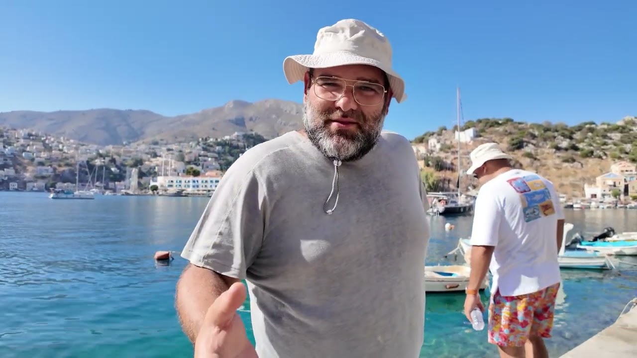 Oğluş ile yunan adaları. Simi adası bölüm 2