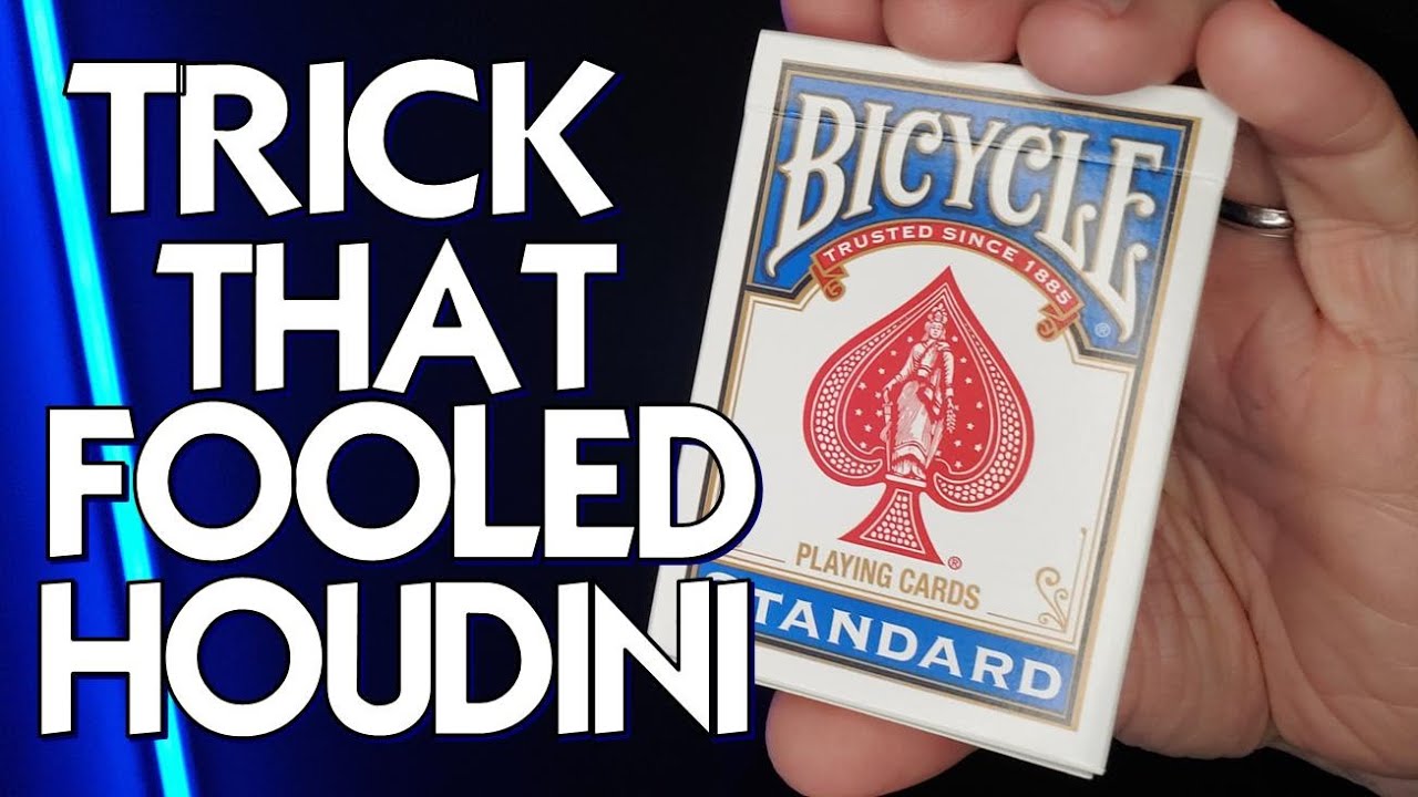 Magic Trick Tutorial: The Trick That Fooled Houdini
