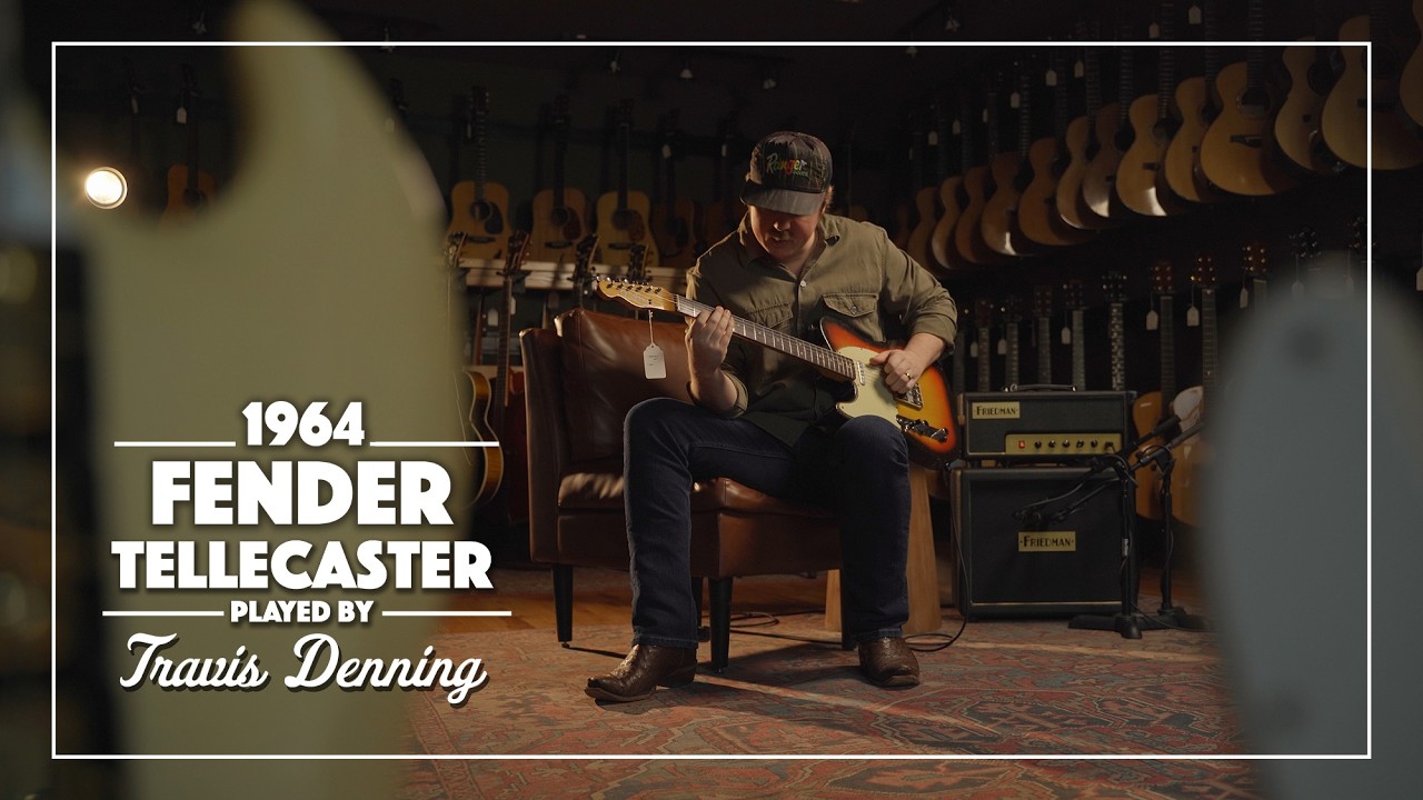 1964 Fender Telecaster played by Travis Denning | Live from Carter Vintage Guitars | Nashville, TN