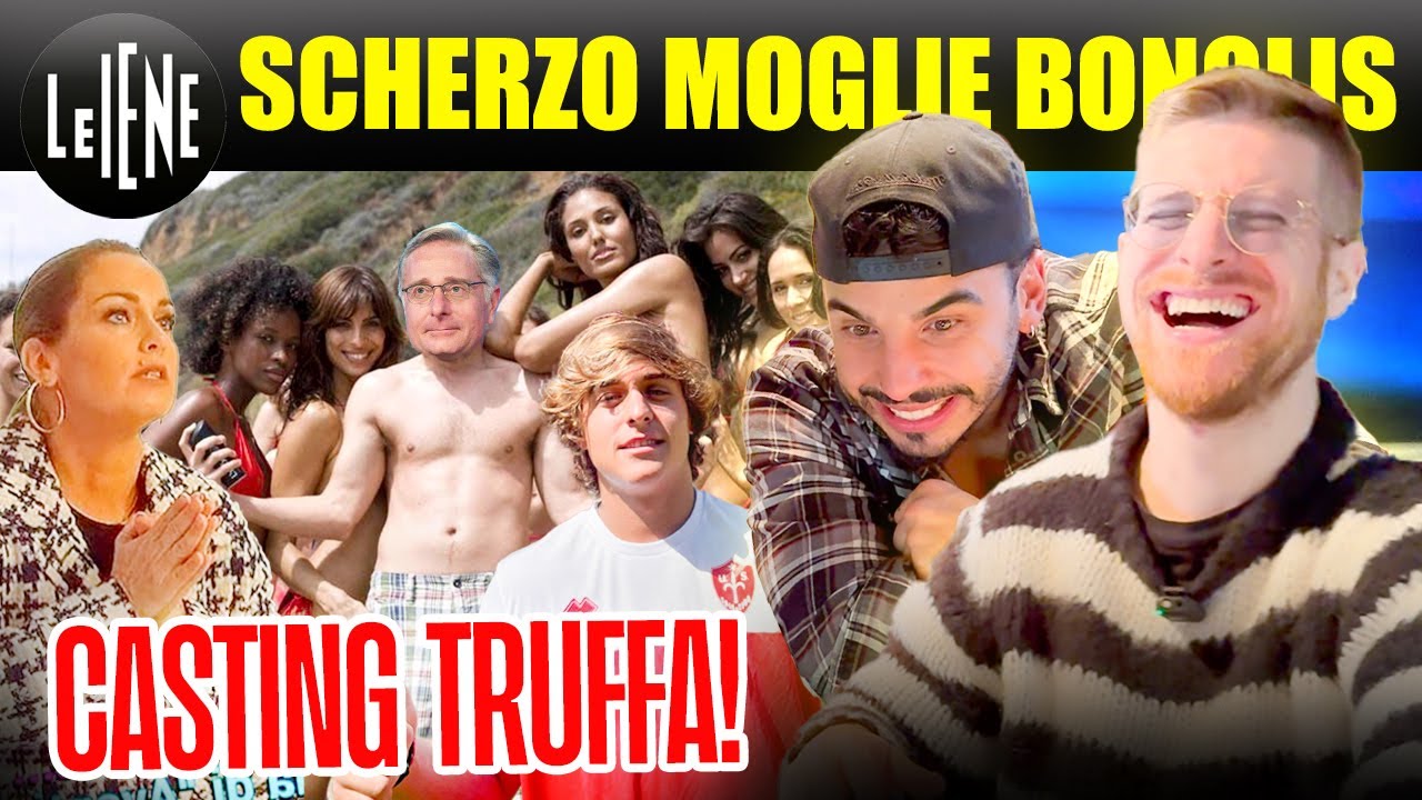 REAGIAMO ALL'IMBARAZZANTE SCHERZO ALLA MOGLIE DI BONOLIS - TROVA LA CASA PIENA DI RAGAZZE IN COSTUME