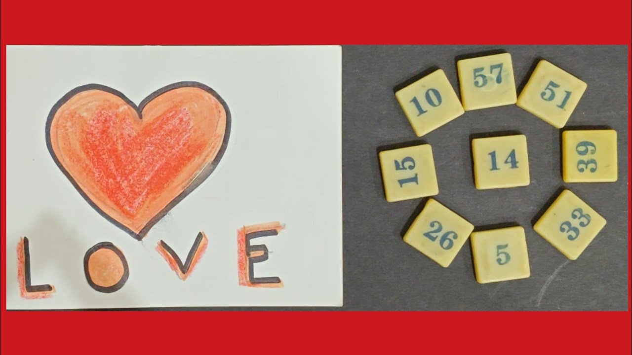 Love वाला funny गेम tambola numbers से ❤️🤩| Valentine theme games | kitty party games for ladies 🌹💝