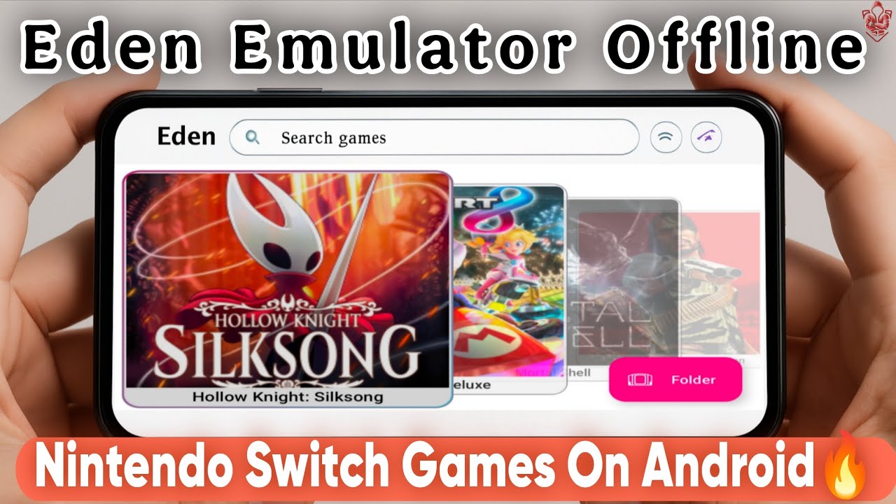 How To Play Nintendo Switch Games 🎮 On Android ✅ Through Eden Emulator |Settings+Gameplay| #gamerhub