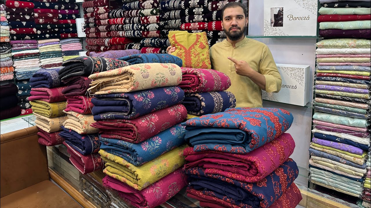 *BIG SALE*😍 On *Colorful Khaddar Karandi*🔥 3PC By BIN WALAYAT 👑