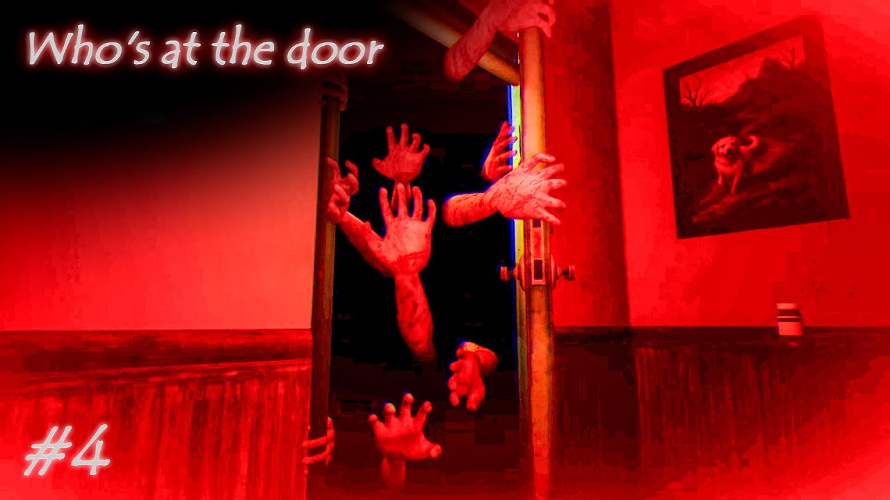 Нашел все Галлюцинации в Игре?! - Who's at the door #4