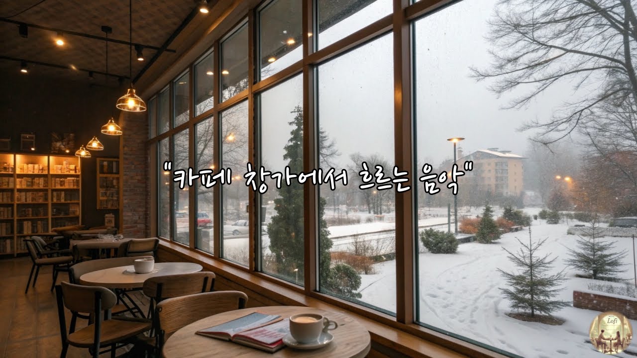 [Play List]눈 오는 날, 창가 카페에서 흐르는 조용한 피아노 소리｜집중·독서·휴식을 위한 겨울 음악(On a snowy day)