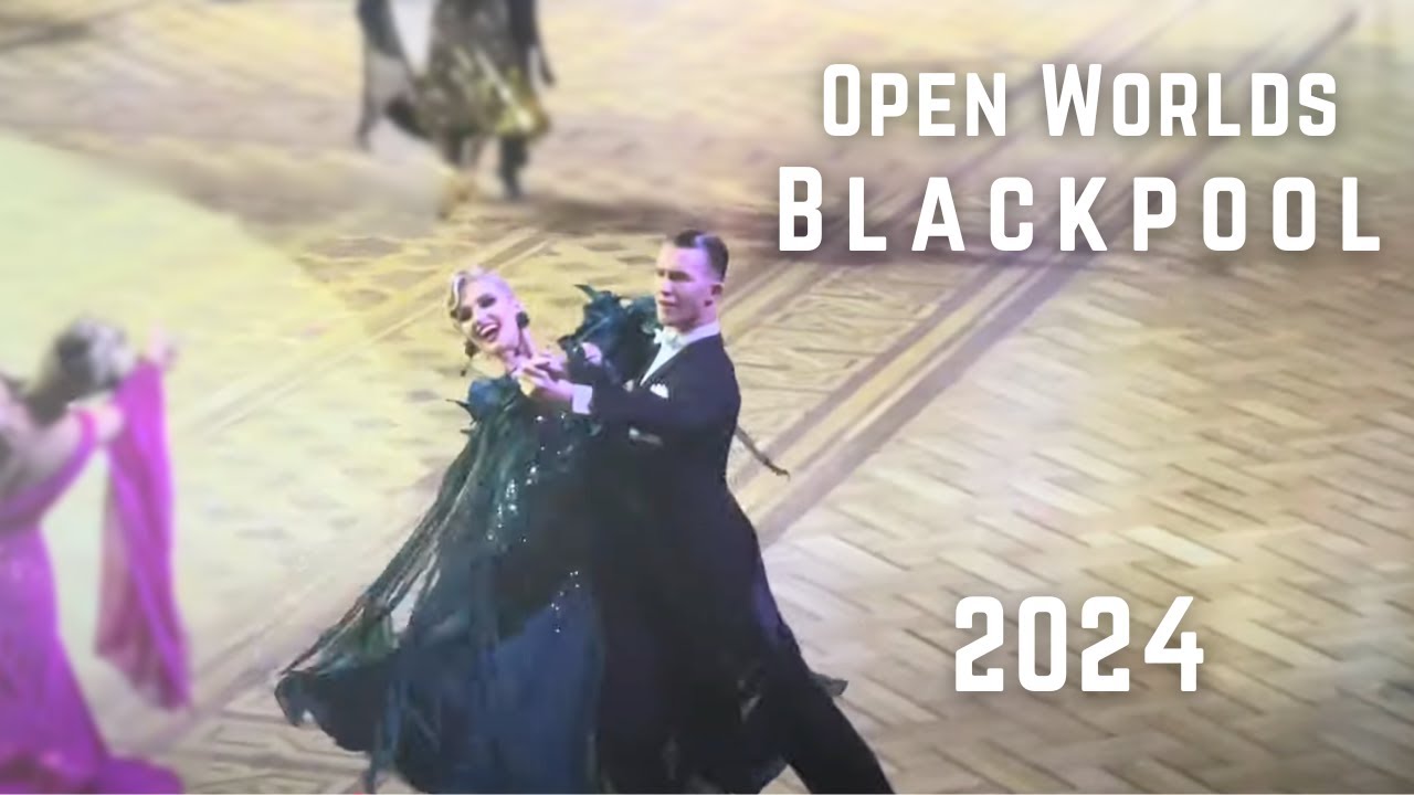 WORLD CHAMPIONS Glenn Boyce & Caroly Janes Foxtrot | The Open Worlds Blackpool 2024
