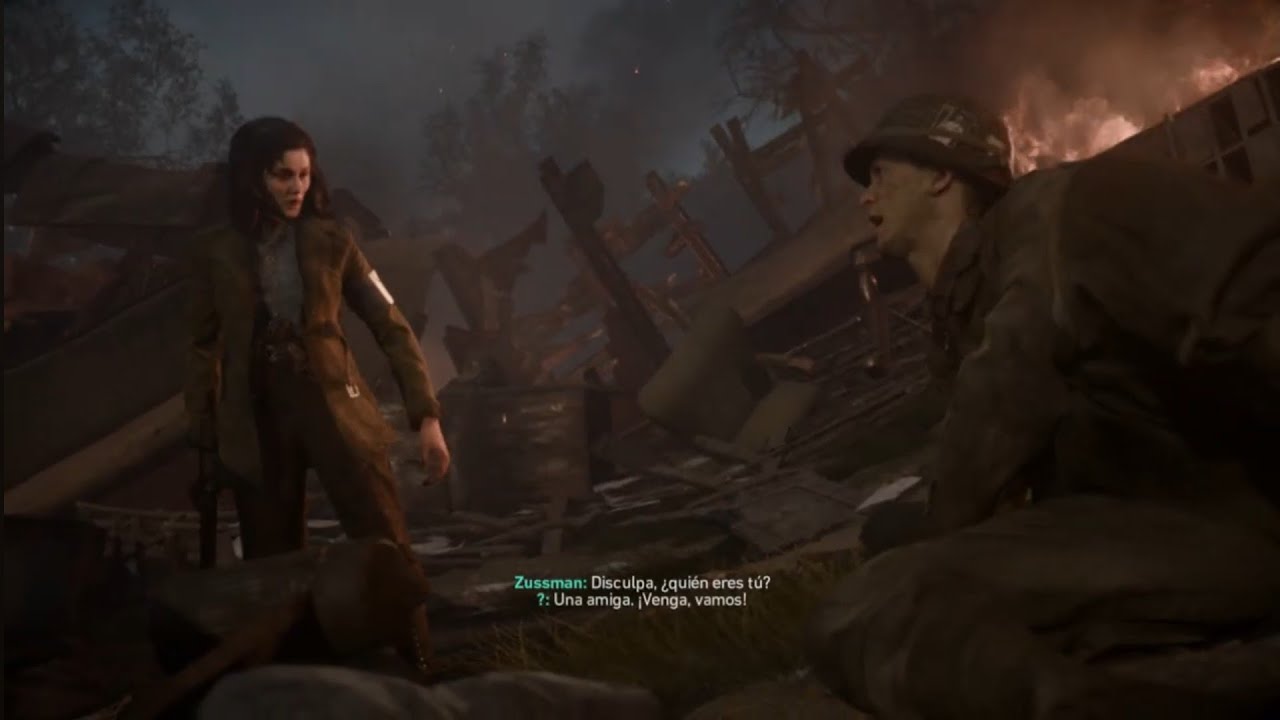 Call of Duty WWII: [#4] DOE - Asalto al tren alemán (60FPS)