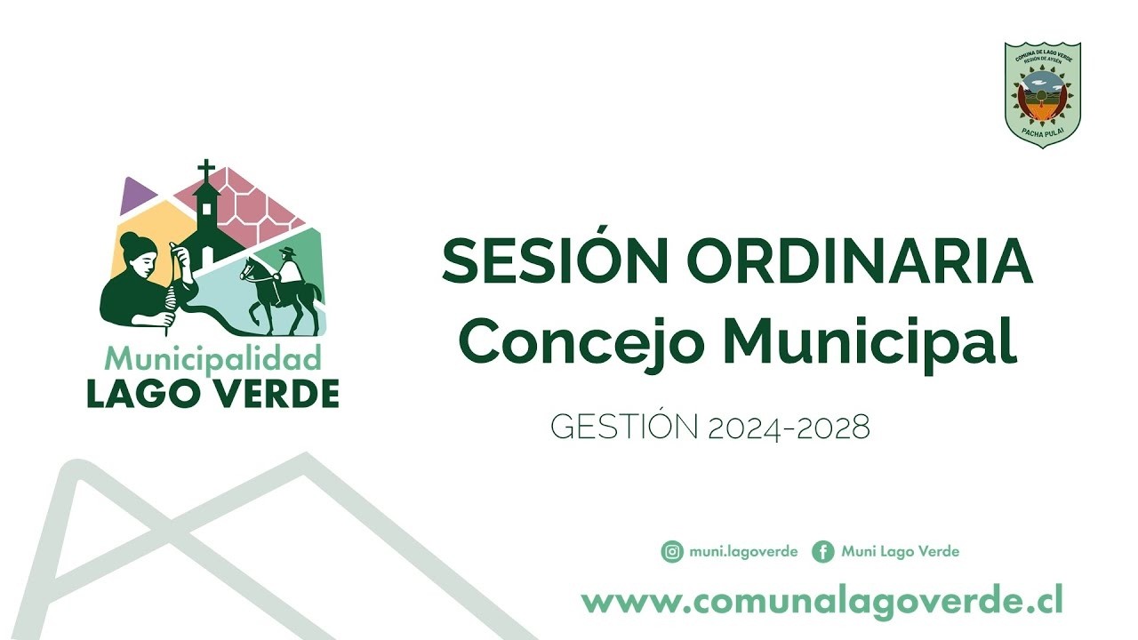Sesión de concejo ordinario N°45