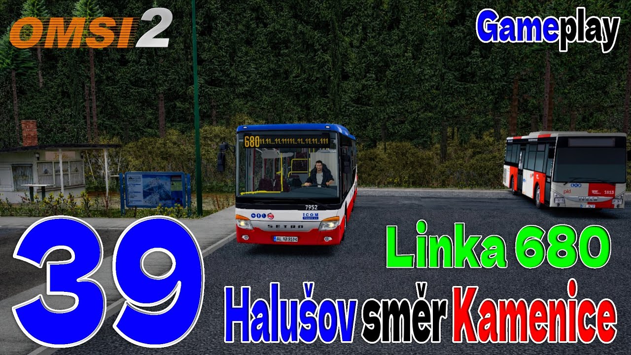 Linka 680 - Hanušov → Kamenice | OMSI 2 | #39 | Projekt Kamenice