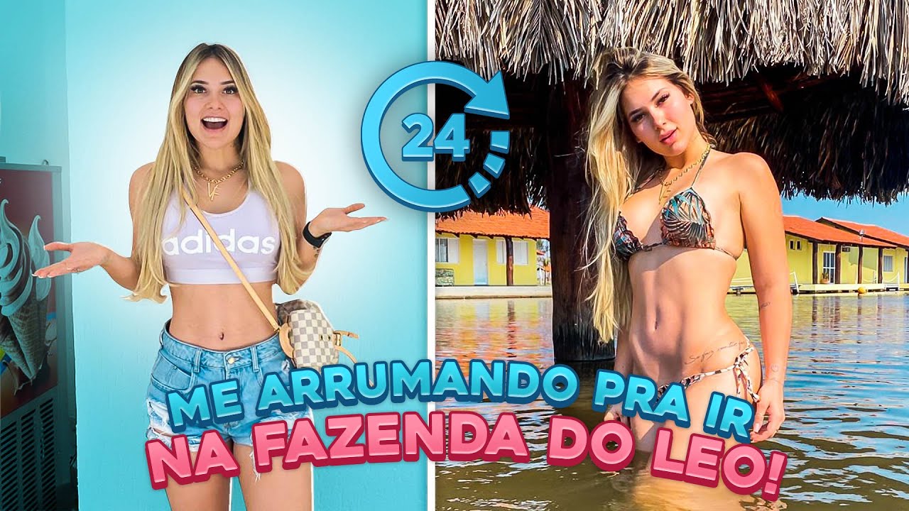 24H ARRUMANDO PARA IR PARA A FAZENDA DO LEONARDO!!