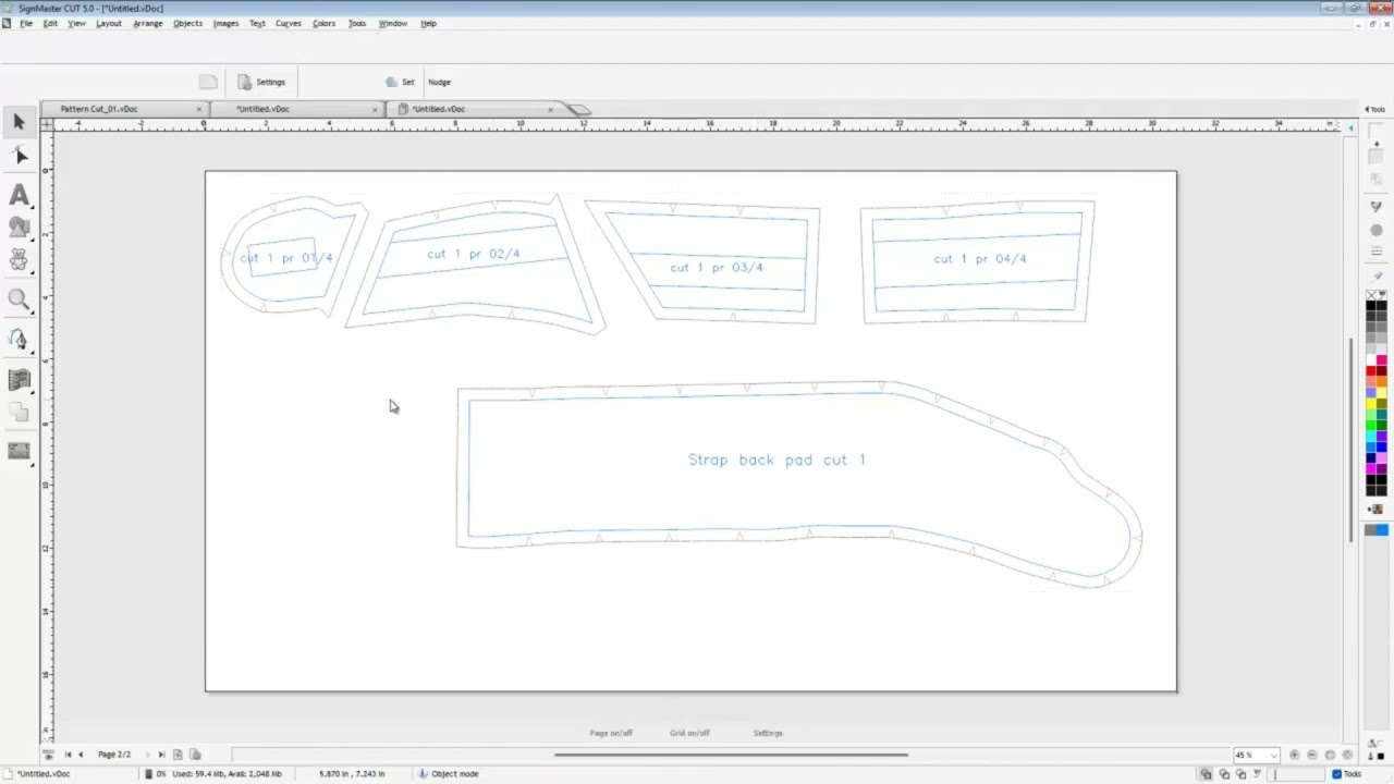 Cutting Sewing Patterns with a Vevor Plotter