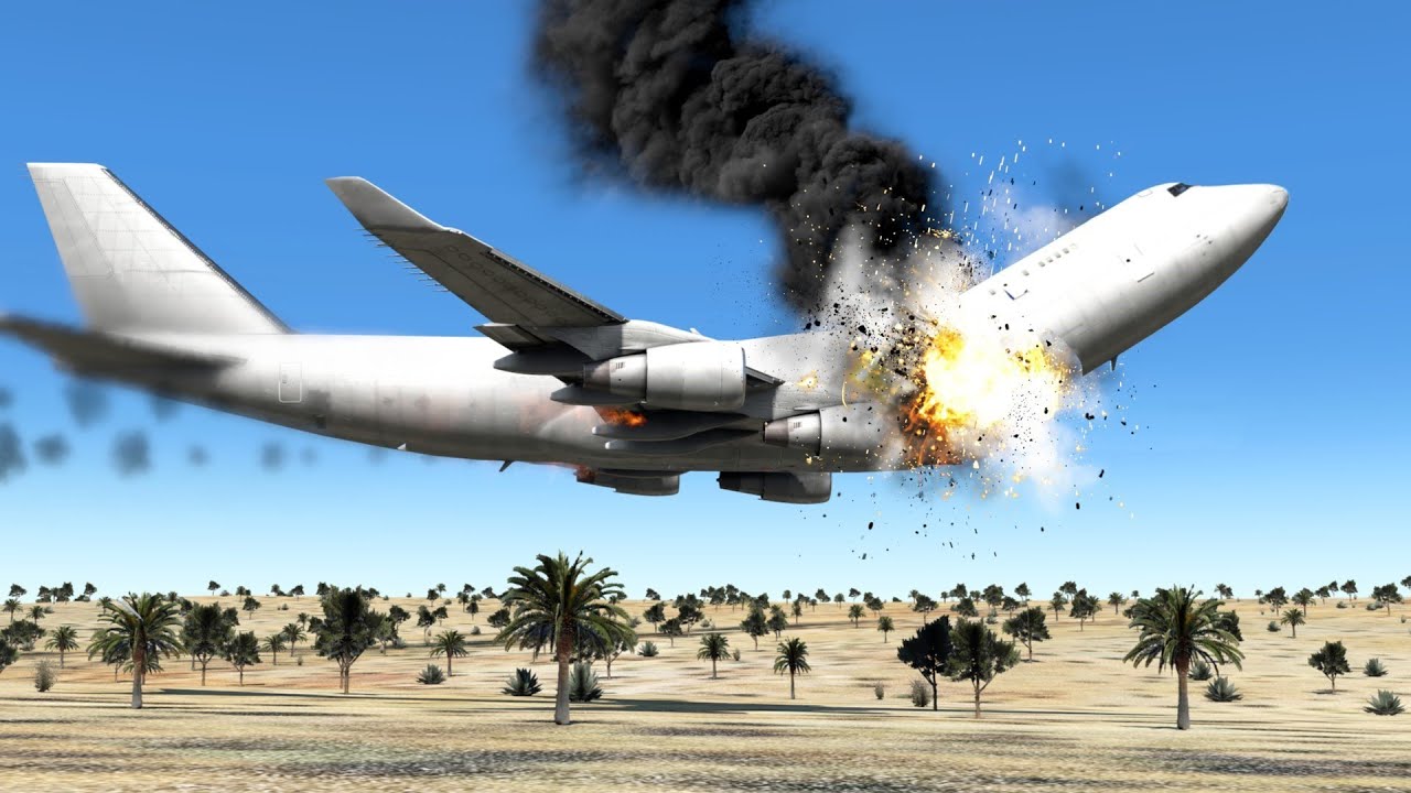 🔴LIVE Boeing 747 Emergency Ditching into Ocean | Live Plane Spotting | X-PLANE 11