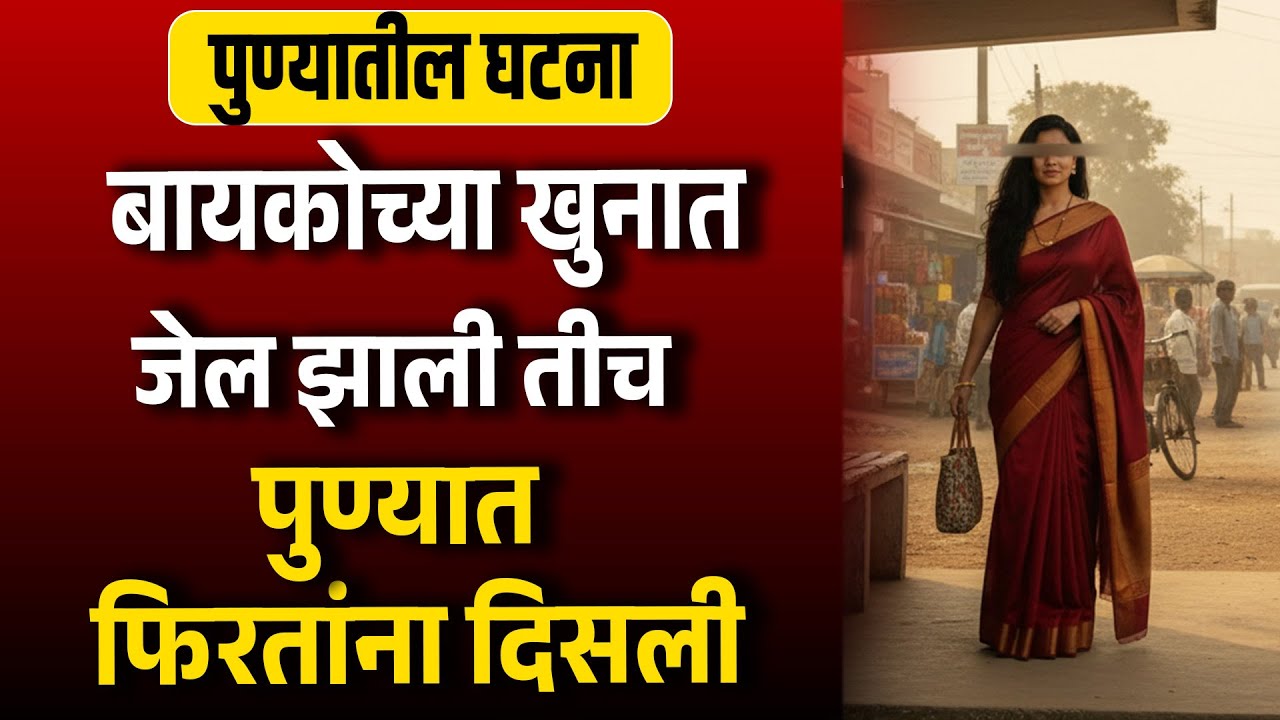 बायकोच्या खुनात जेल झाली तीच पुण्यात दिसली अन Suspense Marathi Pune News