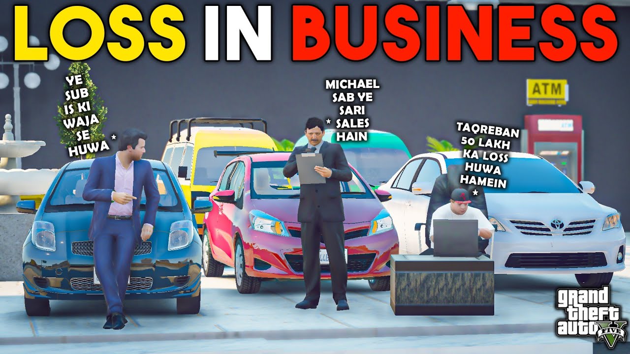 BIG LOSS IN MICHAEL’S BUSINESS | GTA 5 | Real Life Mods #286 | URDU |