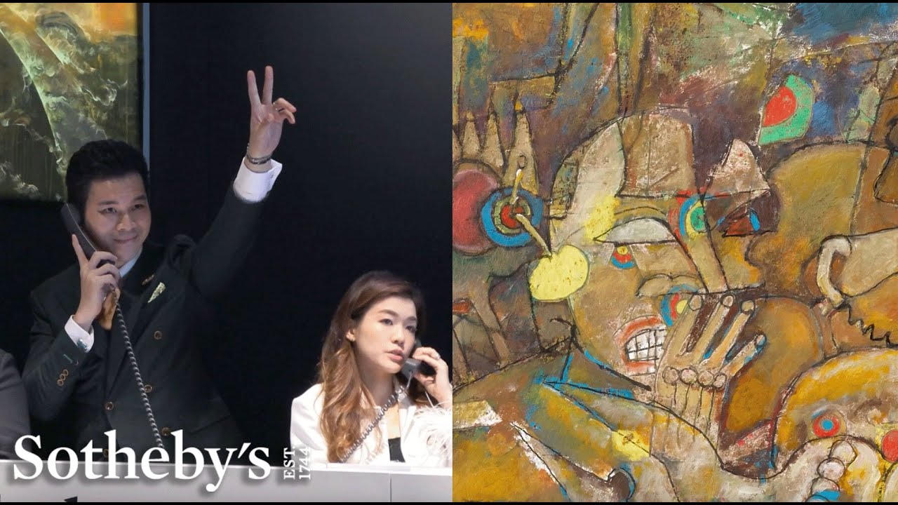 The Largest Artwork by Shi Hu Ever Auctioned Sets New Record After Bidding Battle | Sotheby’s
