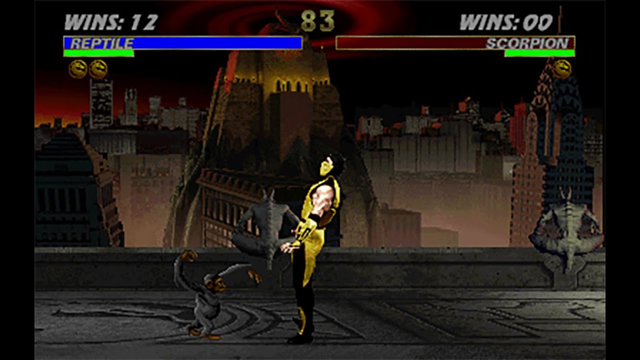 Ultimate Mortal Kombat 3 - Reptile - Animality