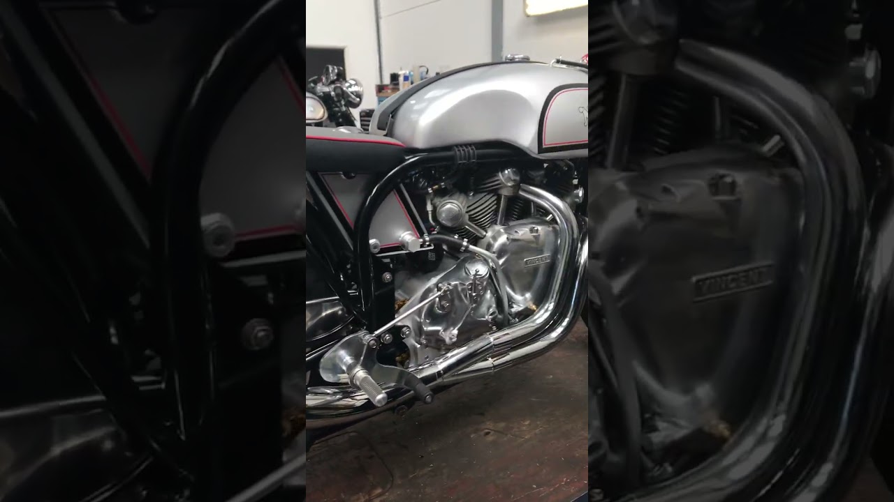 Norvin Motorcycle Start up and Sound