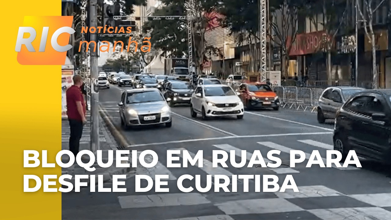 Desfile do carnaval de Curitiba vão bloquear o trânsito na Av. Marechal Deodoro