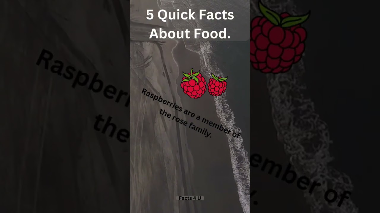 5 Quick Facts About Food #facts #food #Facts4U