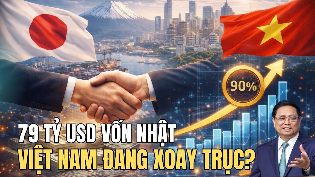 Nhật Bản Rót 79 Tỷ USD Vào Việt Nam: Vì Sao Thủ Tướng Đặt Mục Tiêu 90%?