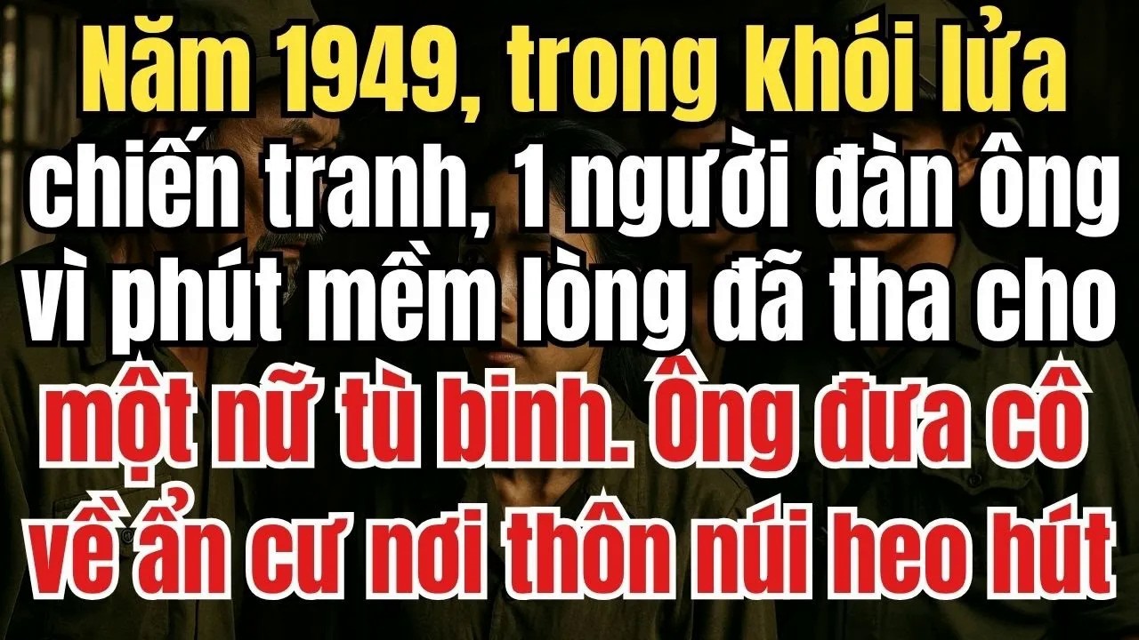 Năm 1949, trong khói lửa chiến tranh, một người đàn ông vì phút mềm lòng đã tha cho một nữ tù binh