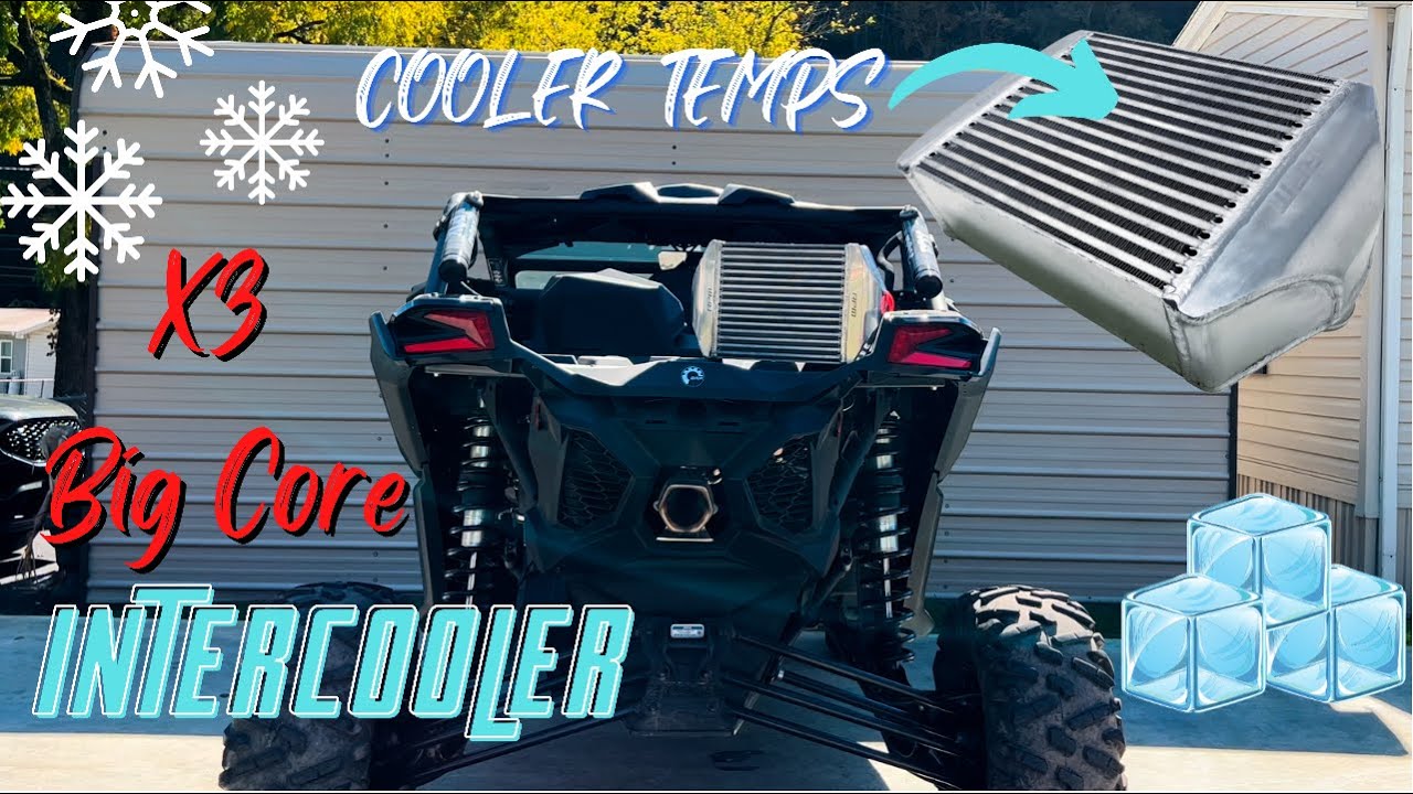 Модернизация интеркулера Can Am X3 Big Core