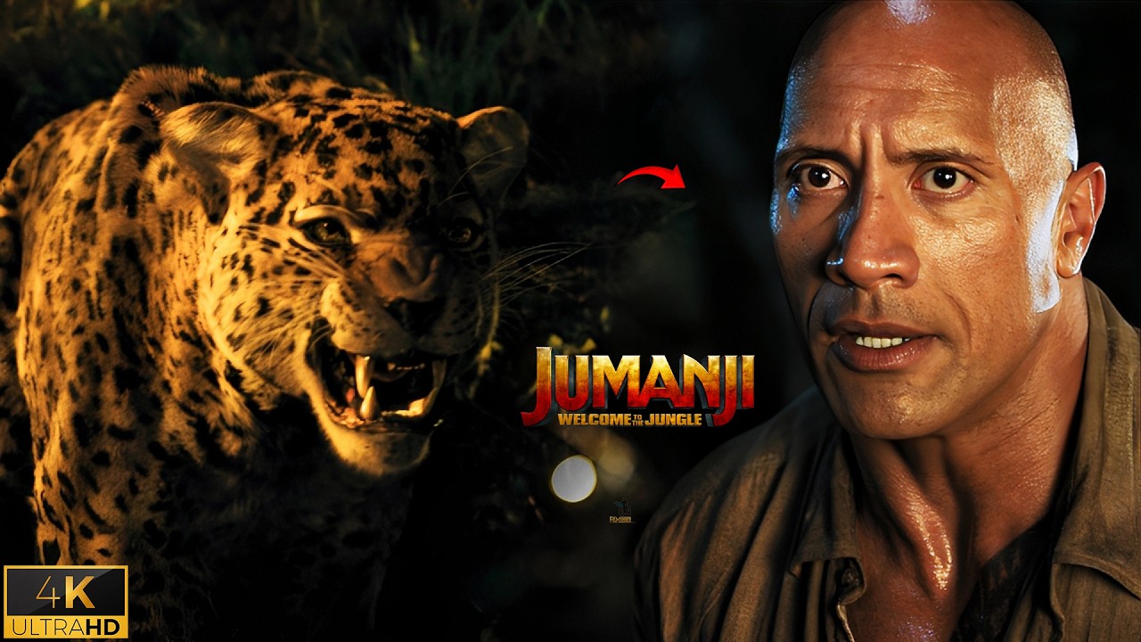 Jumanji’s Final Showdown at the Jaguar Statue | Bravestone vs Van Pelt