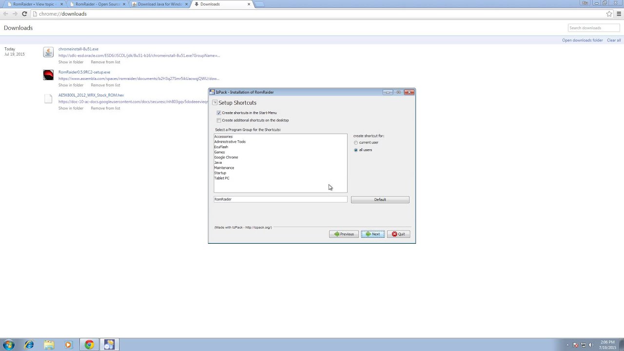 How to Install Rom Raider Software