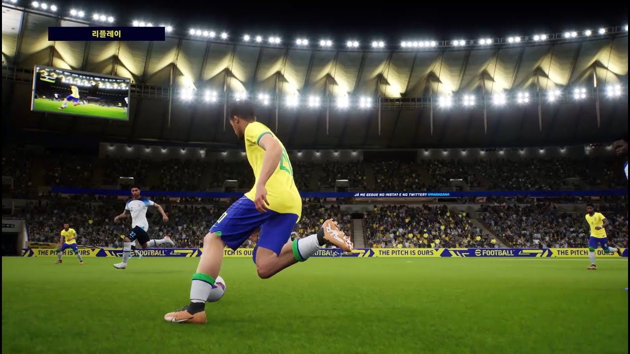 efootball 2023 Dribble Practice 03 L1 Control