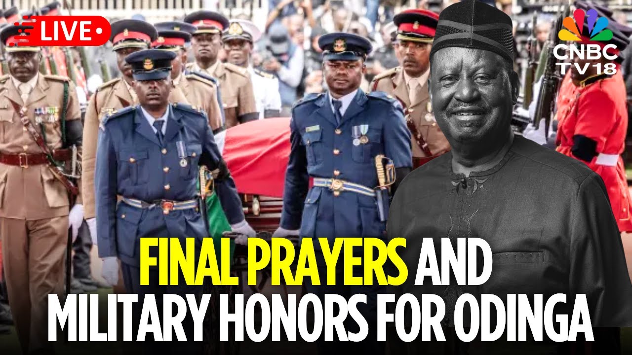 Kenya LIVE: Final Farewell for Kenyan Former PM Raila Odinga at Private Burial in Bondo | N18G