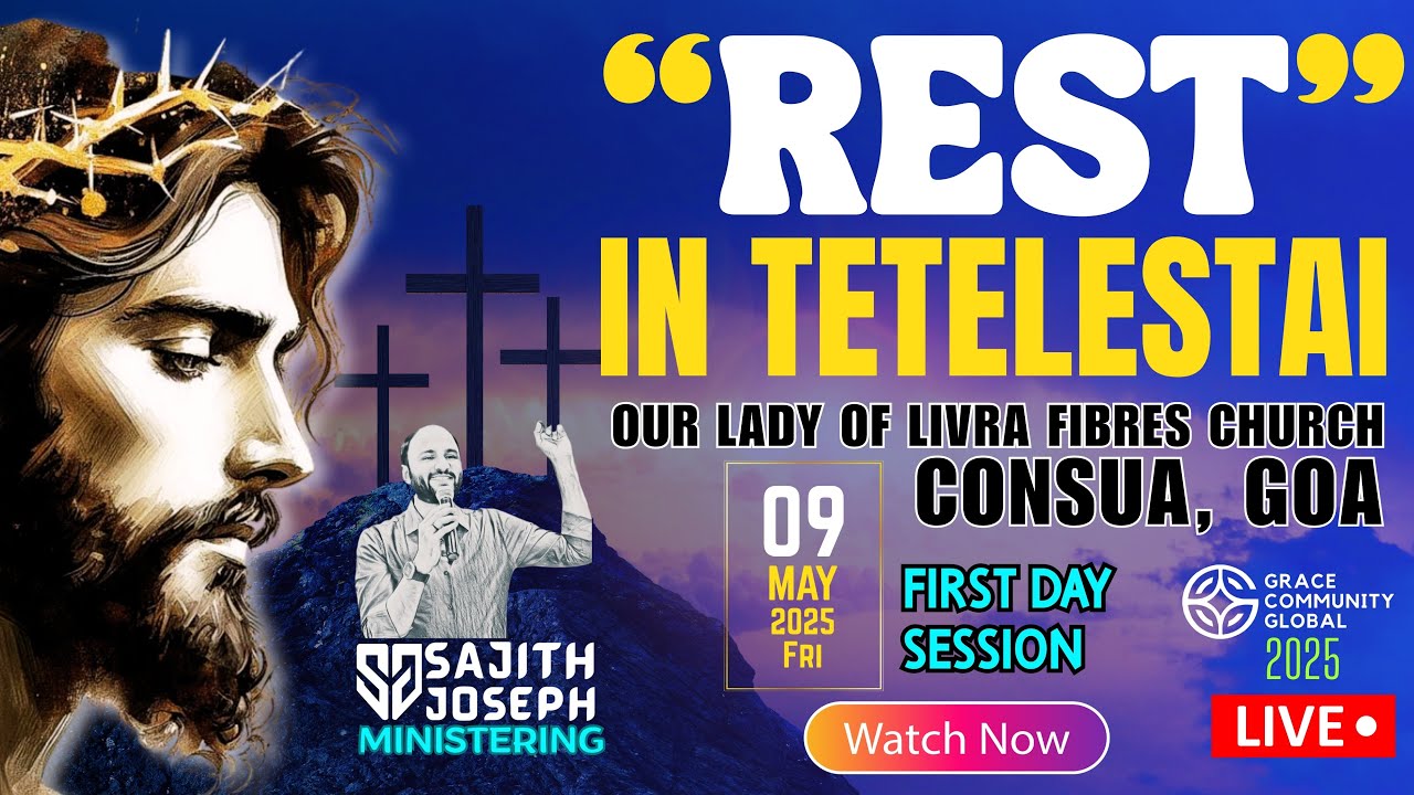 LIVE FROM OUR LADY OF LIVRA FEBRES CHURCH | GOA | DAY 1 |  BR. SAJITH JOSEPH | 09 MAY 2025