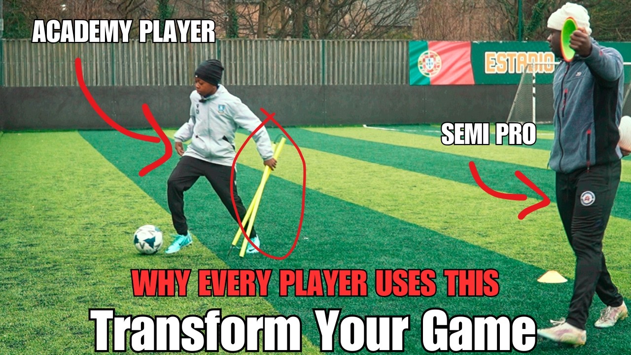 How to receive & turn with the ball like a pro in football | Mastering Shielding by Academy players