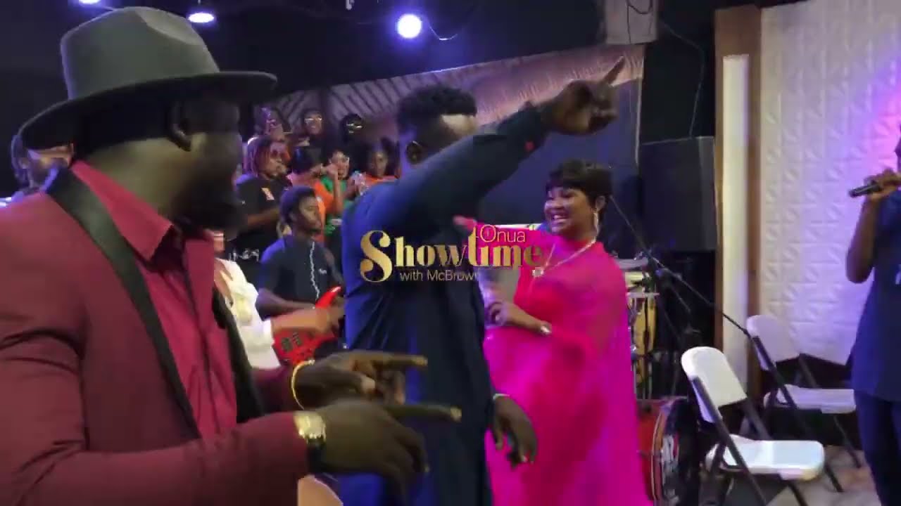 Heat here in the studio  #OnuaTV #OnuaShowtime #OnuaShowtimewithMcBrown