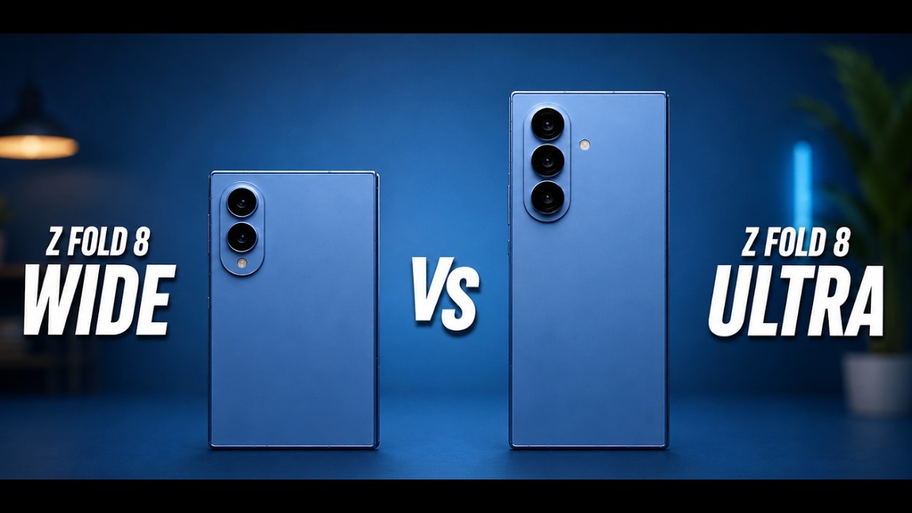 Galaxy Z Fold 8 Ultra против Z Fold 8 Wide: какой из них стоит купить?