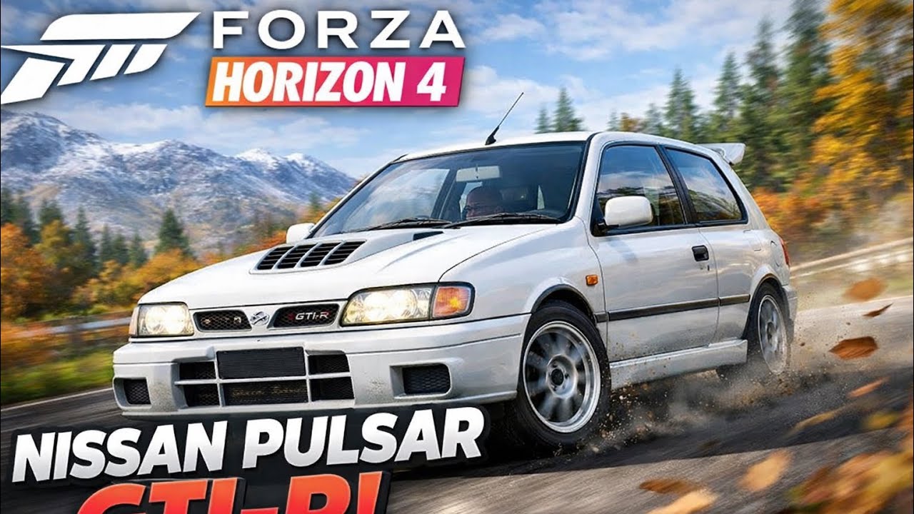 I Made The #fastest #nissanpulsar GTI-R in #forzahorizon4 