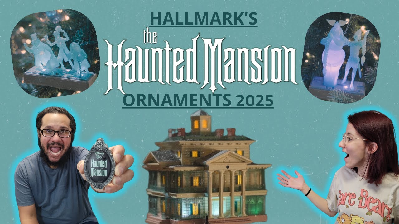 Hallmark's 2025 Haunted Mansion Ornaments