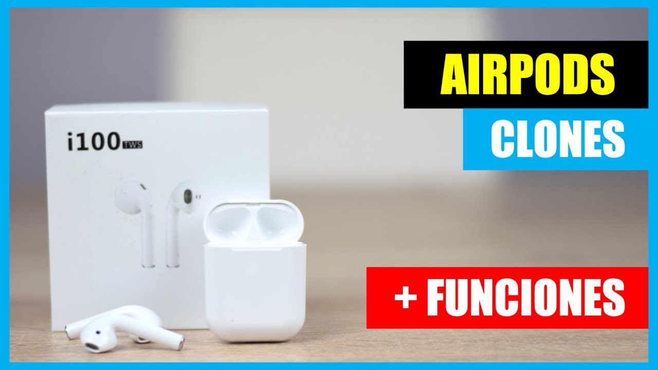 Airpods FALSOS | 🎧 i100 TWS | Los MEJORES CHINOS!! 🤑