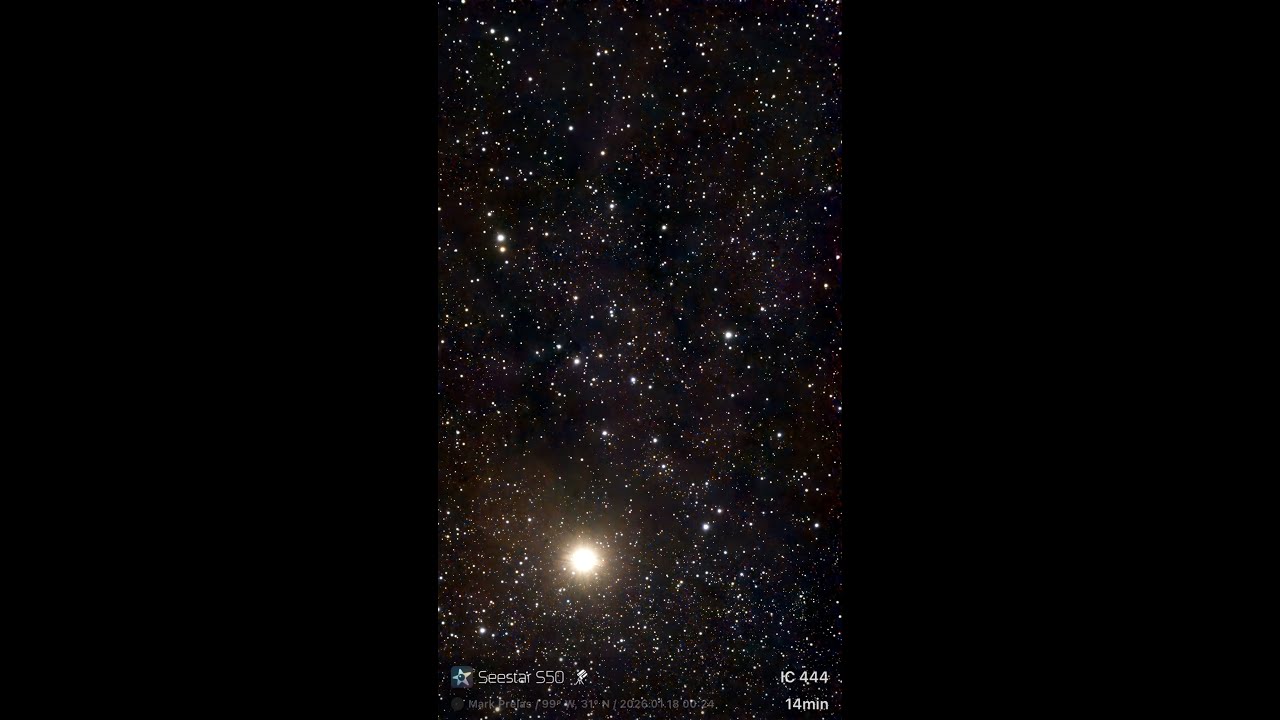 Winter Gemini Targets — Seestar S50 | Rockwood, TX | January 17, 2026