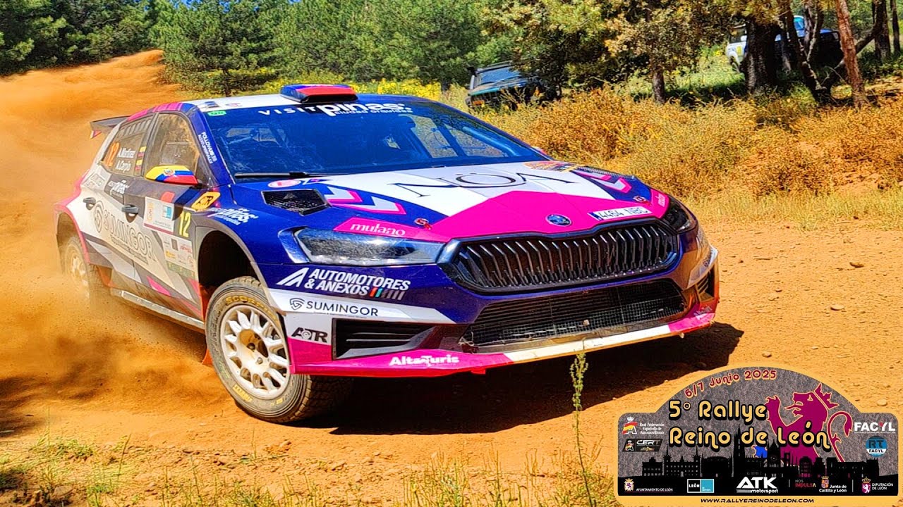 Rally Reino De Leon 2025 Polvareda Forest Crash Test Arviza