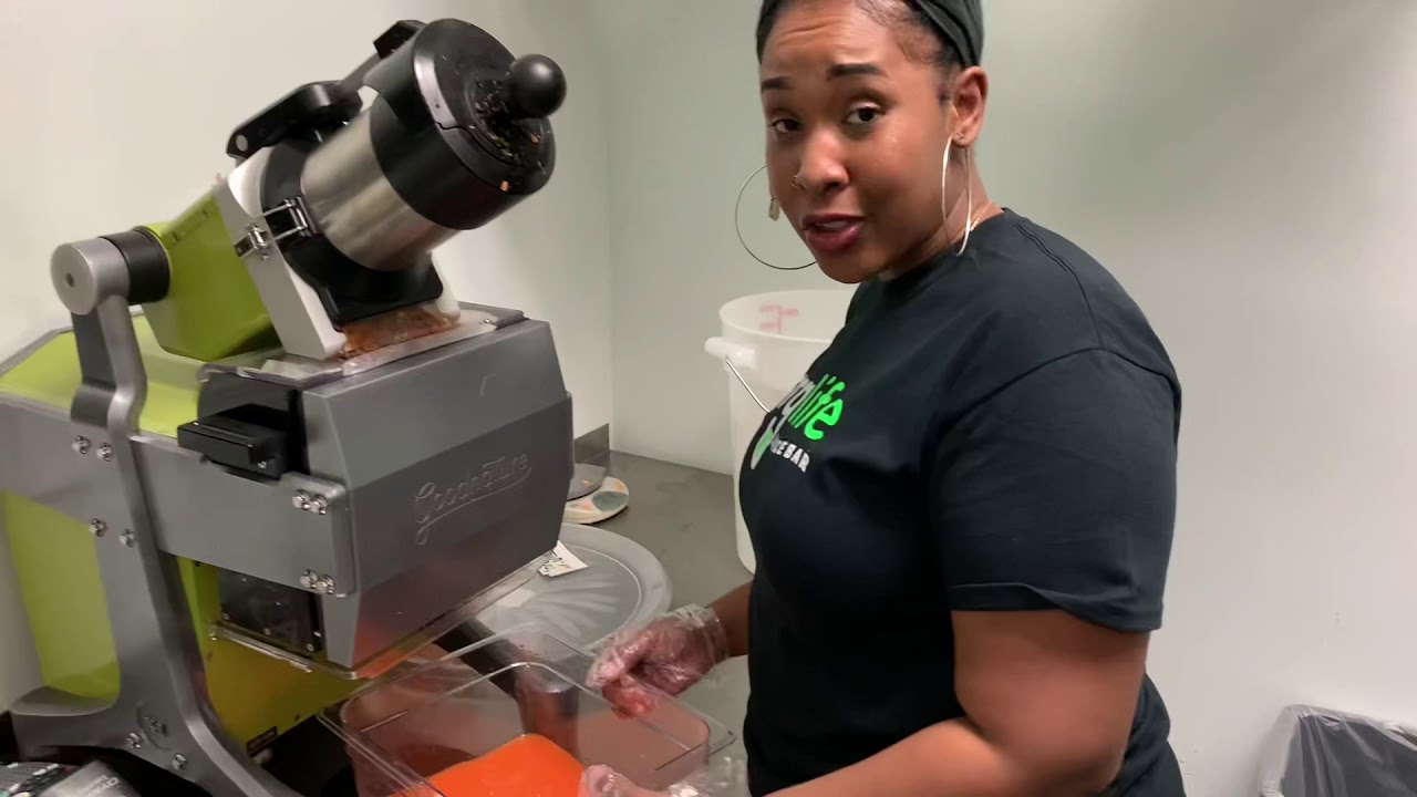 How to make fresh cold pressed Juice on my Good Nature X1 mini