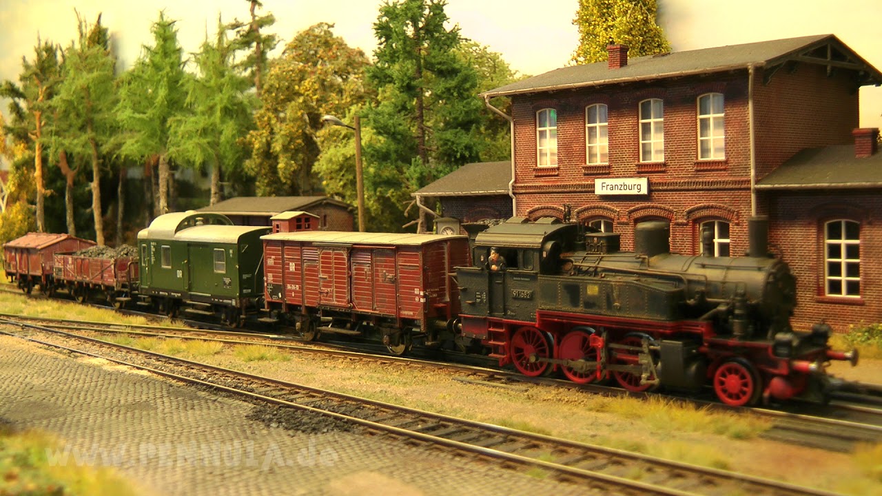 Rangierbetrieb mit Dampflok und Dieseltriebwagen auf der Franzburger Heidebahn von Dr. Franz Rittig