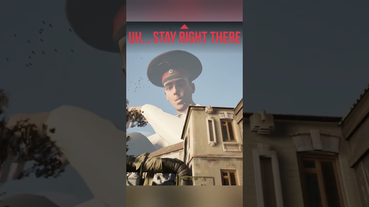 Giant Policeman can't catch you in the Sewers