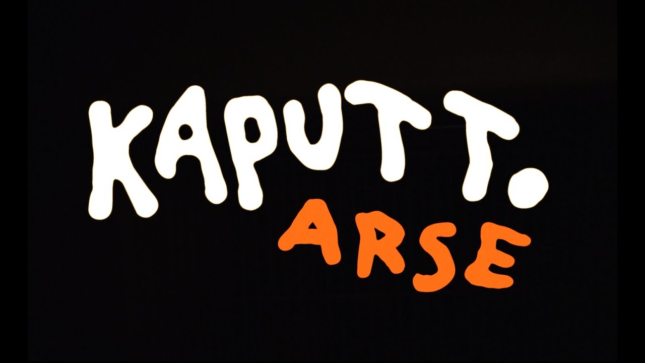 ARSE &ndash; Kaputt. (Official Video)
